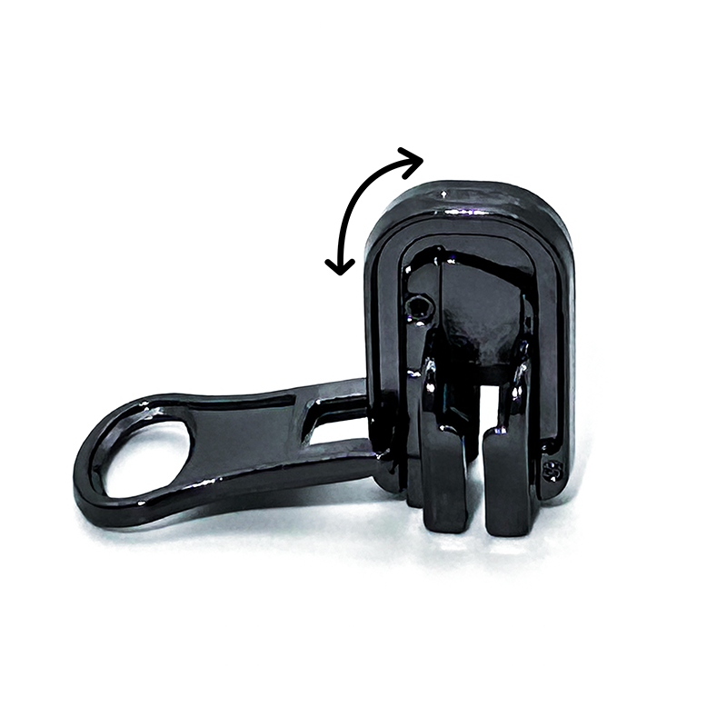reversible zipper slider